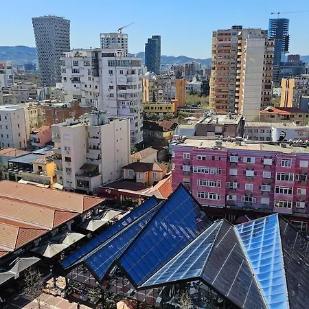Bazaar's Eye Free Parking Spacious Tarrace Tirana